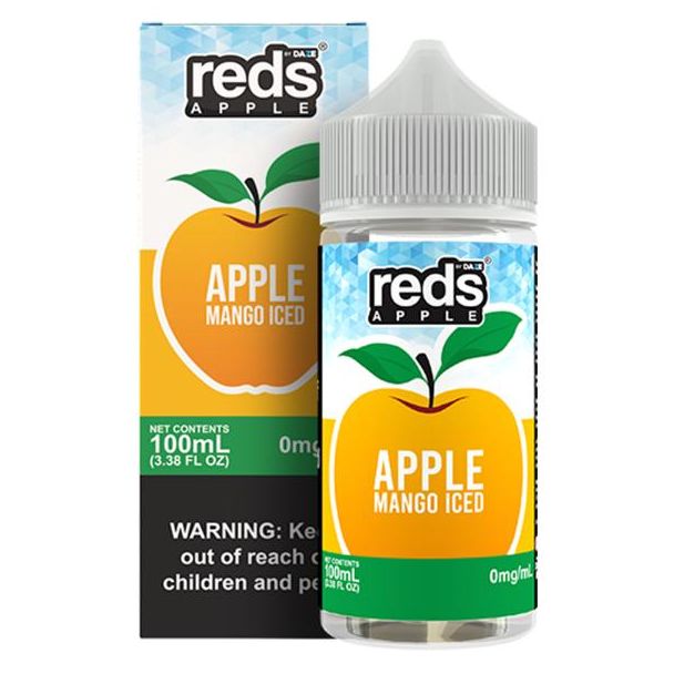 7Daze Reds 100mL Mango Iced