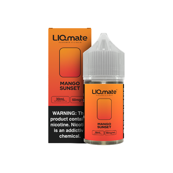 Best Deal 7Daze Liqmate Salt Series 30mL E-Liquid - Mango Sunset 50mg