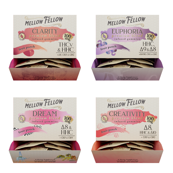 Mellow Fellow M-Fusion Gummies for Ejuices Wholesale and bulk pricing from Ejuices Wholesale