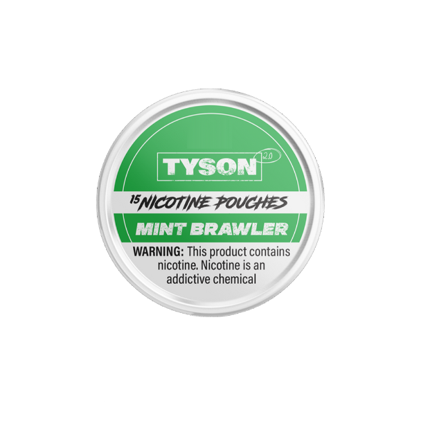 Best Deal Tyson 2.0 Nicotine Pouches-5-Pack - Mint Brawler