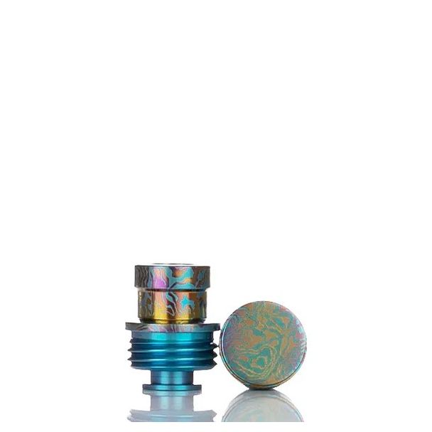 MK MODS Titanium Integrated Drip Tip and Button for CTHULHU AIO