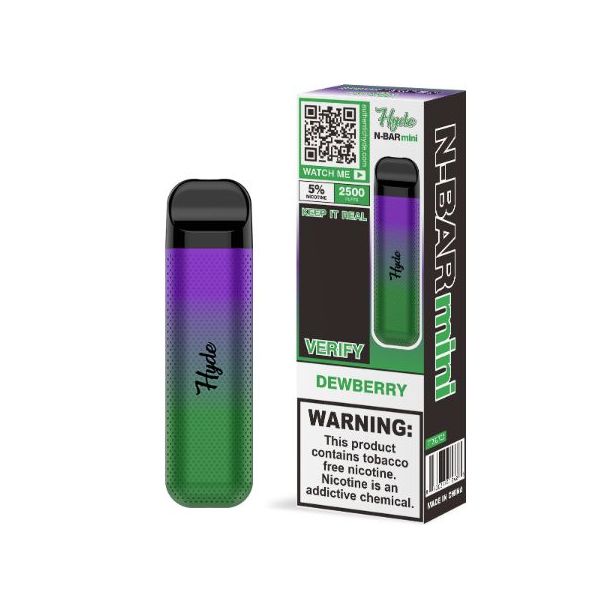 Dewberry Hyde N-Bar Mini 2500 Puffs Disposable 10-Pack