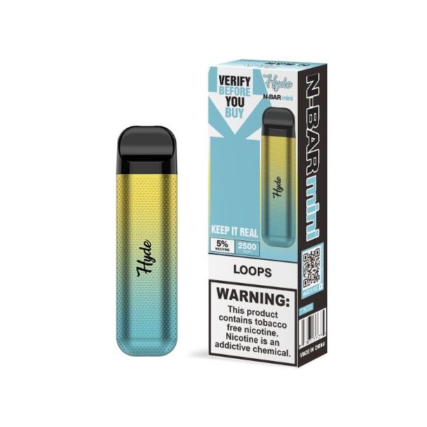 Loops Hyde N-Bar Mini 2500 Puffs Disposable 10-Pack
