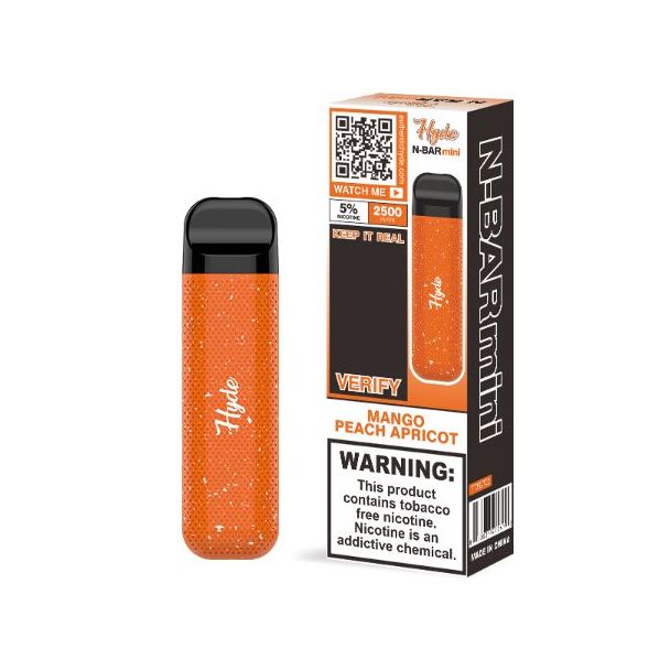 Mango Peach Apricot Hyde N-Bar Mini 2500 Puffs Disposable 10-Pack