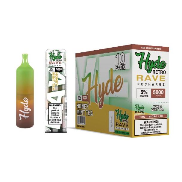 Honey Mint Tea Hyde Retro RAVE Single Disposable