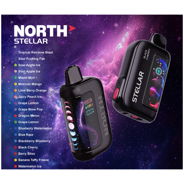 North Stellar 40k Puffs Disposable Vape - Best Deal
