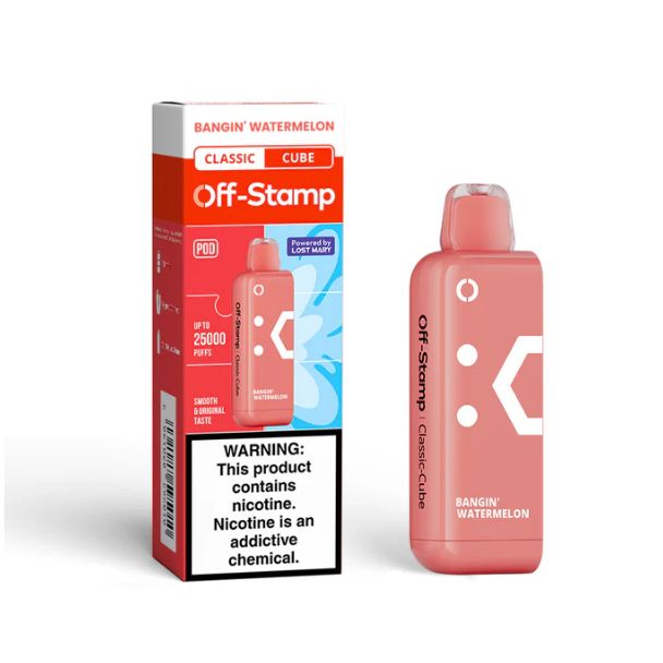 Off-Stamp X-CUBE 25,000 Puffs Flavor Pods Bangin Watermelon
