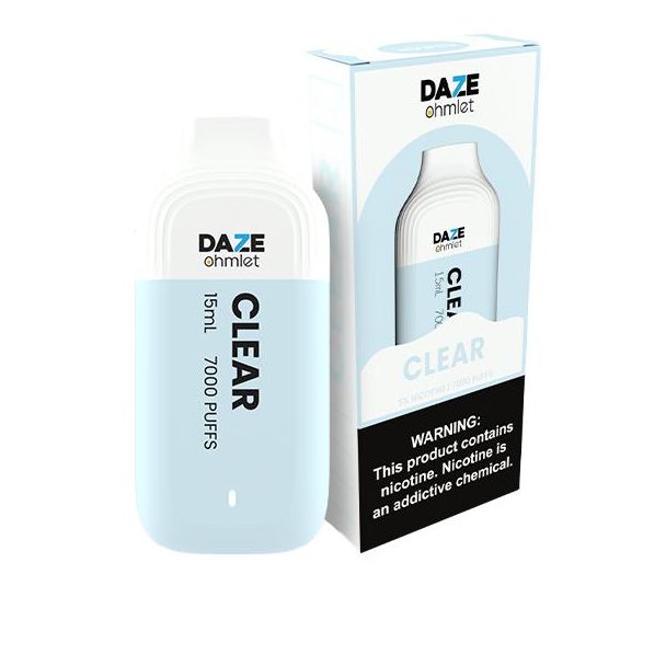 Daze 15mL 7000 Puffs Clear