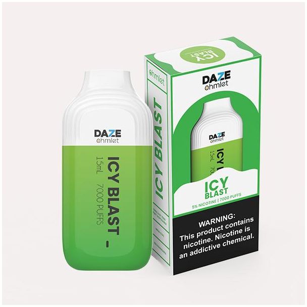 Daze 15mL 7000 Puffs Icy Blast