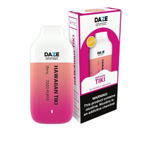 Daze 15mL 7000 Puffs Hawaiian Tiki
