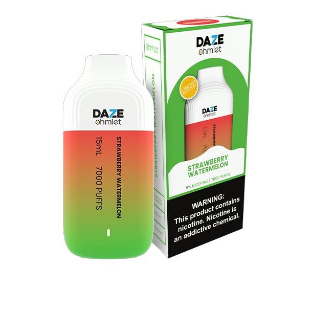 Daze 15mL 7000 Puffs Strawberry Watermelon