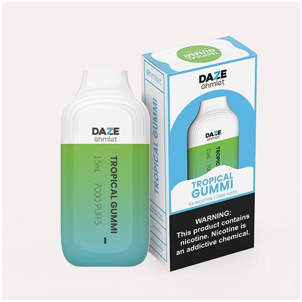 Daze 15mL 7000 Puffs Tropical Gummi