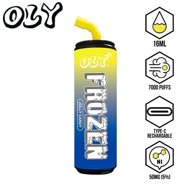 Oly Frozen 7000 Puffs Disposable-10-Pack Jolly Candy