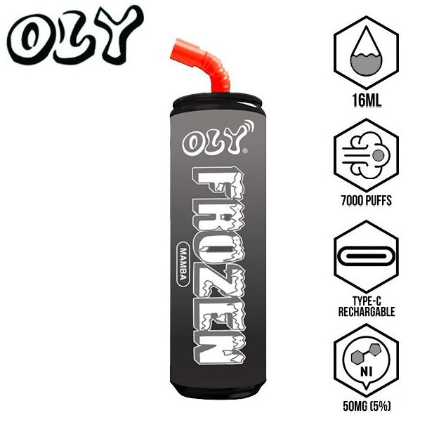 Oly Frozen 7000 Puffs Disposable-10-Pack Mamba