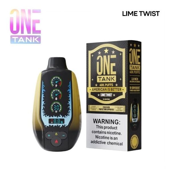 One Tank 40K Disposable Lime Twist