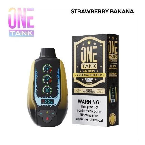 One Tank 40K Disposable Strawberry Banana