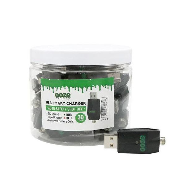 Ooze USB Smart Chargers 30ct Ejuices Wholesale