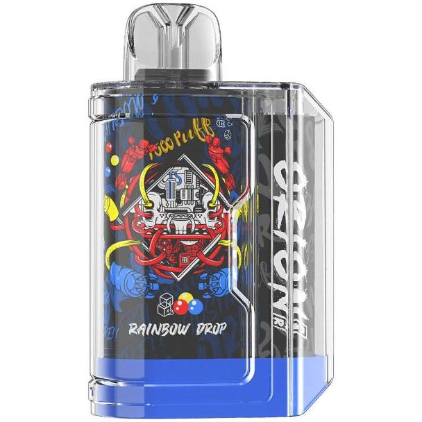 Rainbow Drop Orion Bar OB-75 7500 Puffs Disposable 10-Pack Ejuices Wholesale Deal!