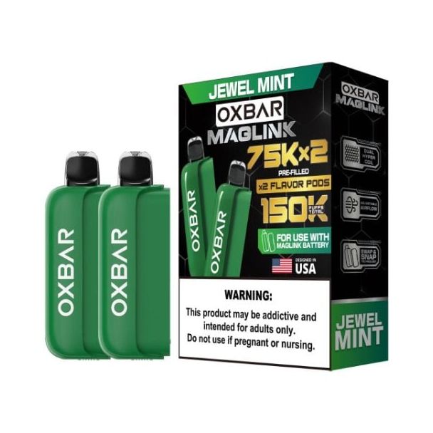 Oxbar Maglink Nixodine 75,000 Puff Replacement Pods