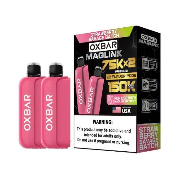 Oxbar Maglink Nixodine 75,000 Puff Replacement Pods