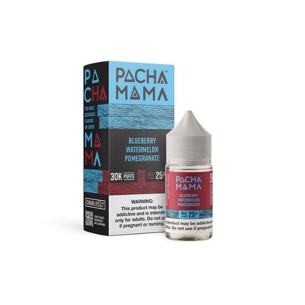 Pachamama PLUS Salt Series E-Liquid 30mL -  Bluberry Watermelon Pomegranate