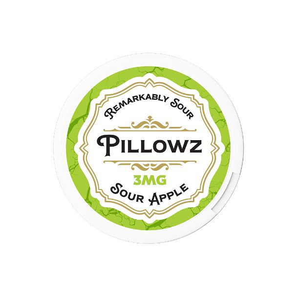 Pillowz Nicotine Pouches Sour Apple