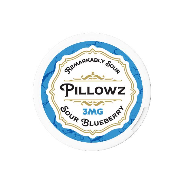 Pillowz Nicotine Pouches Sour Blueberry