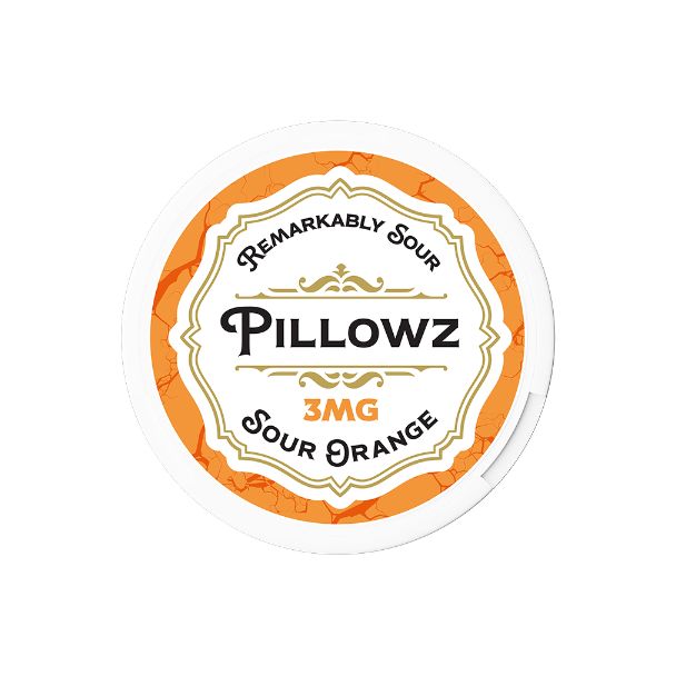 Pillowz Nicotine Pouches Sour Orange
