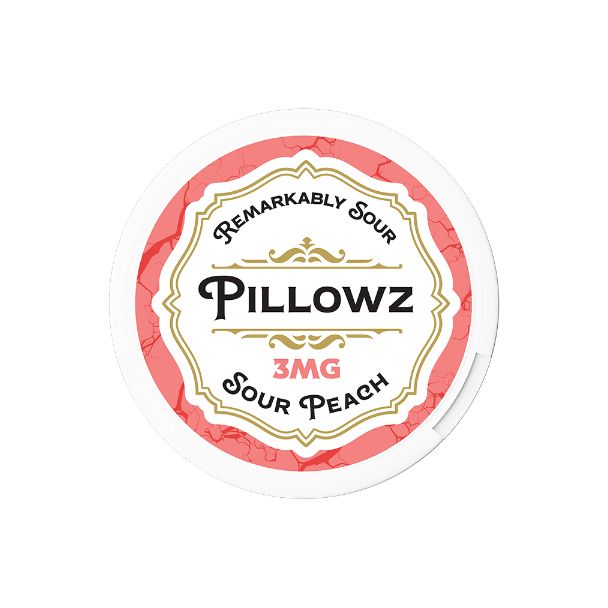 Pillowz Nicotine Pouches Sour Peach