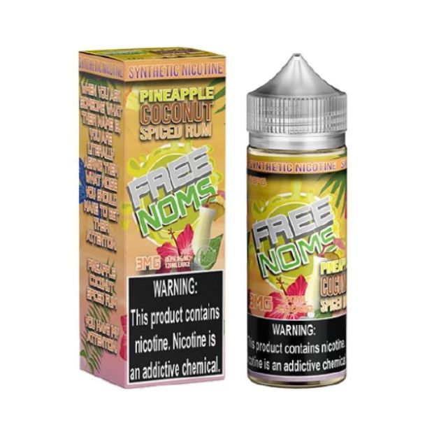 Noms X2 120mL Pineapple Coconut Spiced Rum Ejuices Wholesale