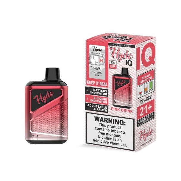 Pink Drink Hyde IQ 5000 Puffs Disposable