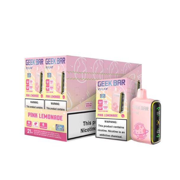 Geek Bar Pink Lemonade 10 Pack Pulse