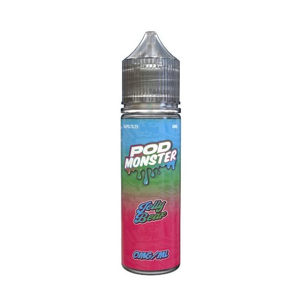 Pod Monster by Jam Monster Series E-Liquid 60mL (Freebase) Jelly Bear