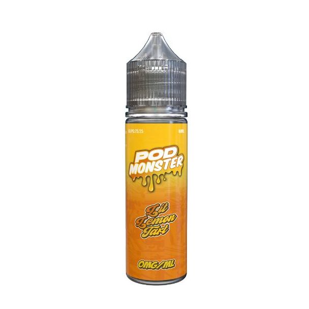 Pod Monster by Jam Monster Series E-Liquid 60mL (Freebase) Lit Lemon Tart