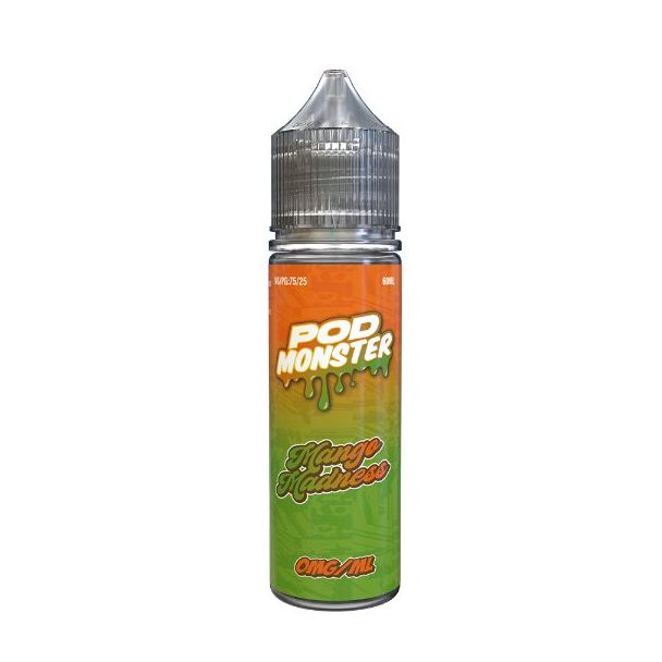 Pod Monster by Jam Monster Series E-Liquid 60mL (Freebase) Mango Madness