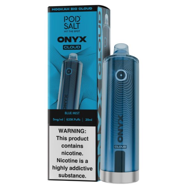 Pod Salt Onyx 25,000 Puffs Disposable Blue Mist