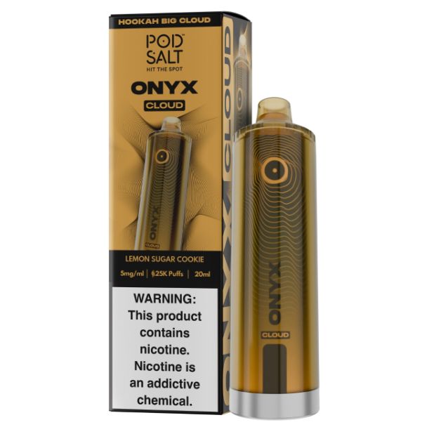 Pod Salt Onyx 25,000 Puffs Disposable Lemon Sugar Cookie