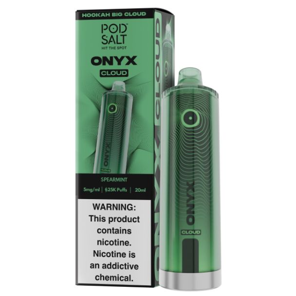 Pod Salt Onyx 25,000 Puffs Disposable Spearmint