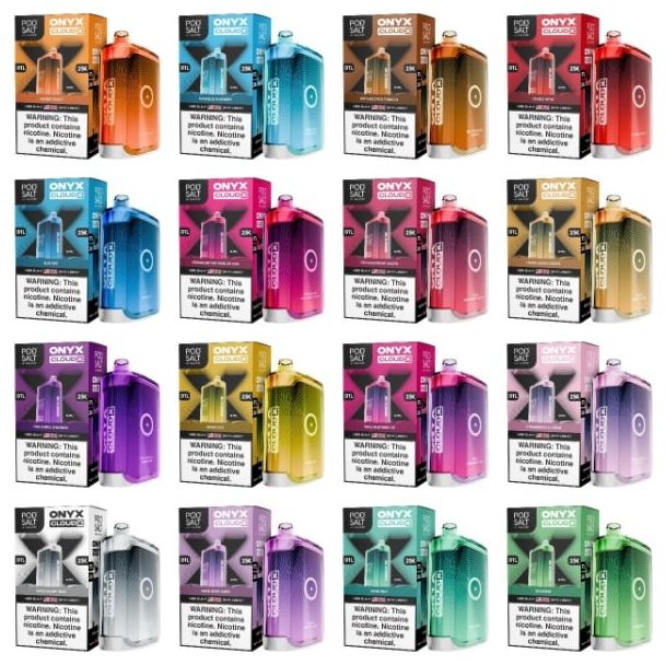 Pod Salt Onyx Cloud X 25K Puff Shisha Disposable