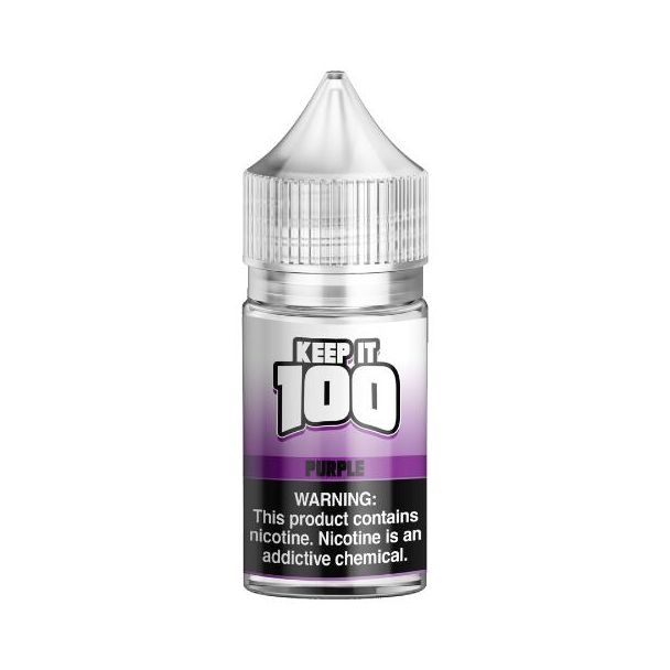 Best Deal Keep It 100 Synthetic Salt Series 30mL - Purple