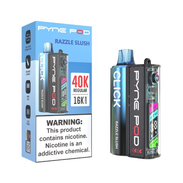 Pyne Pod Click 40,000 Puffs Disposable Razzle Slush