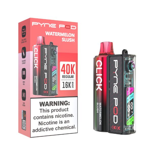 Pyne Pod Click 40,000 Puffs Disposable Watermelon Slush