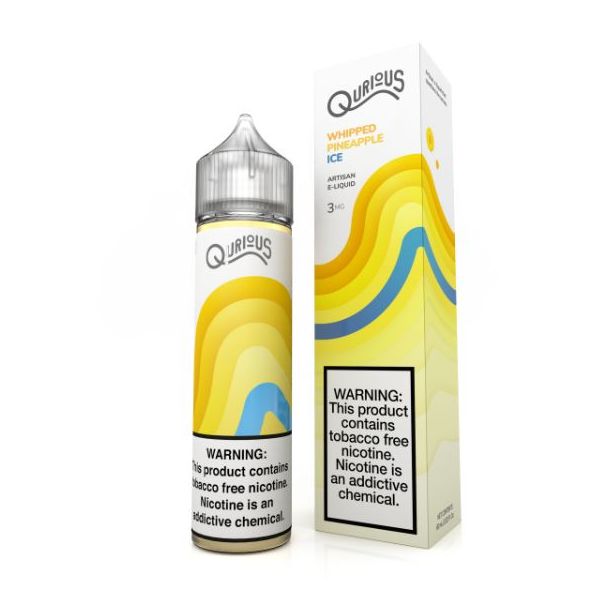 Whipped Pineapple Ice Qurious Synthetic E-Liquid