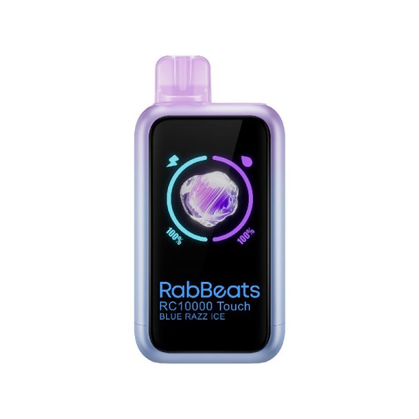 RabBeats RC10000 TOUCH Disposable Blue Razz Ice