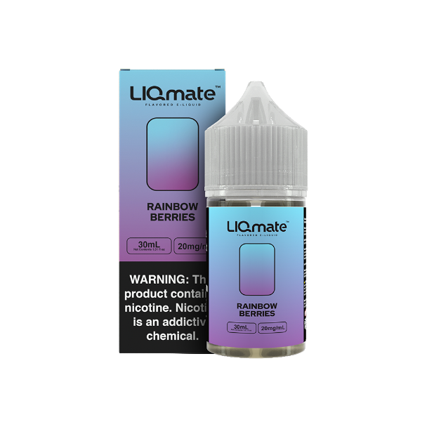 Best Deal 7Daze Liqmate Salt Series 30mL E-Liquid - Rainbow Berries 20mg