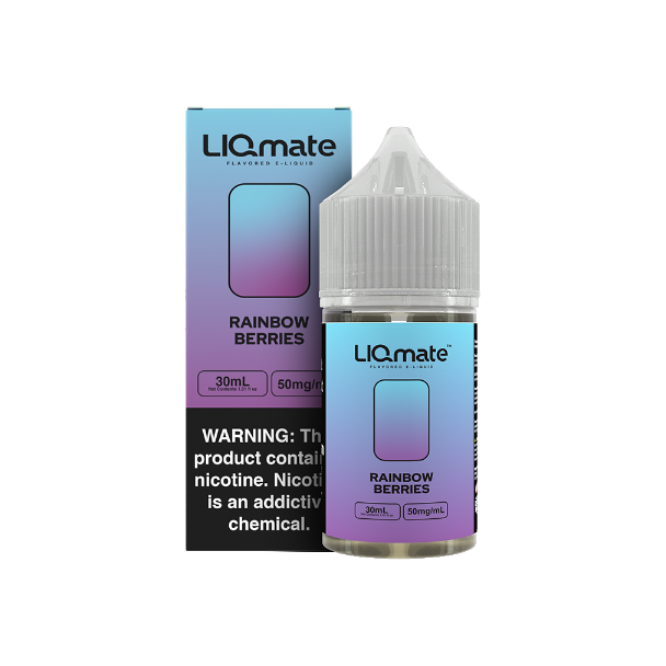 Best Deal 7Daze Liqmate Salt Series 30mL E-Liquid - Rainbow Berries 50mg