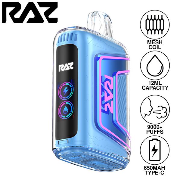 RAZ TN9000 9000 Puffs Disposable Blueberry Watermelon