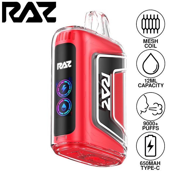 RAZ TN9000 9000 Puffs Disposable Cherry Lemon