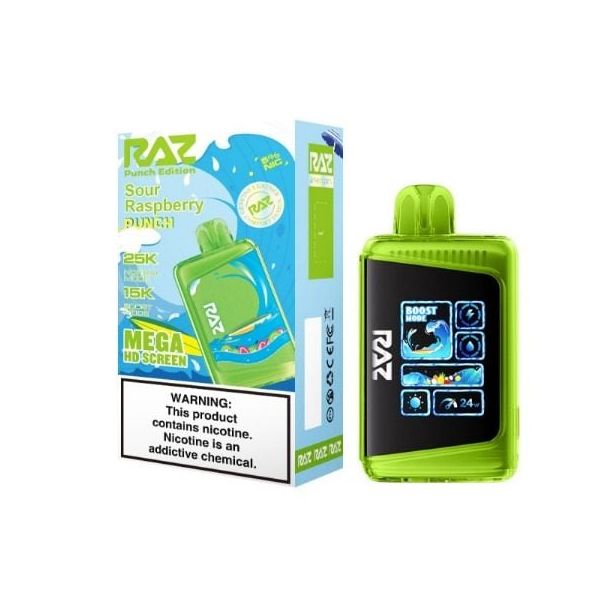 RAZ LTX 25,000 Puffs Disposable Punch Edition - Sour Raspberry Punch