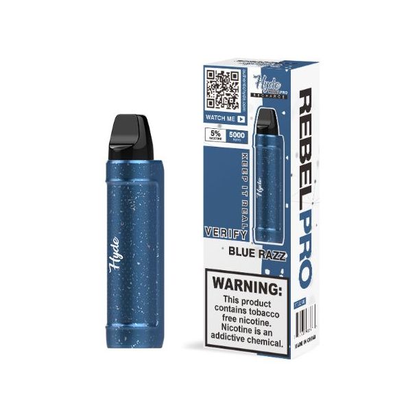 Blue Razz Hyde Rebel PRO 5000 Puffs Single Disposable
